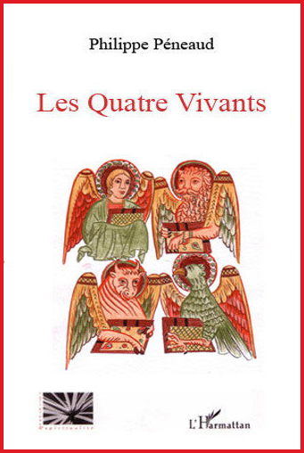 La couverture du livre les Quatre Vivants ou tétramorphe